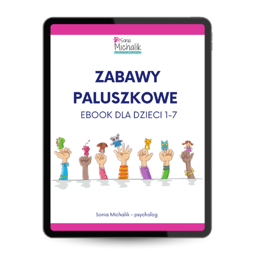 E-book pdf: Zabawy paluszkowe" – e-book dla dzieci 1-7 lat