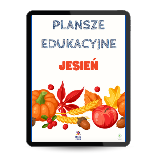 E-book pdf: Plansze edukacyjne "Jesień"